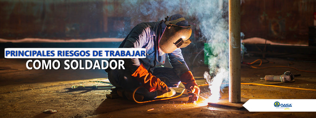 Principales riesgos de trabajar como soldador